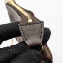 AAA Replica Louis Vuitton LV MINI POCHETTE DAMIER EBENE GHW