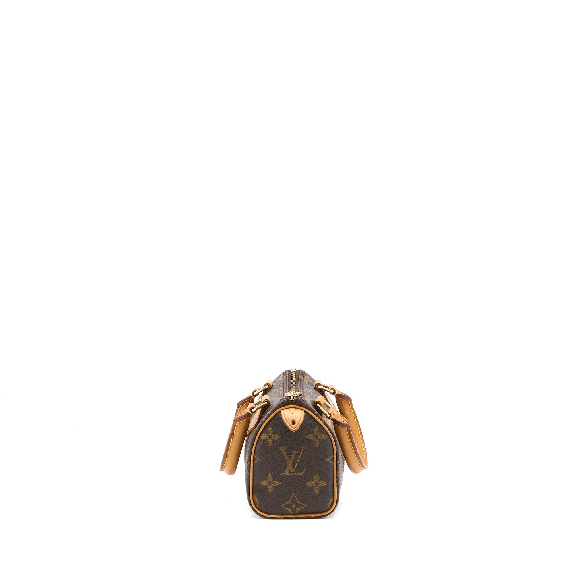 AAA Replica Louis Vuitton LV VINTAGE NANO SPEEDY MONOGRAM CANVAS GHW