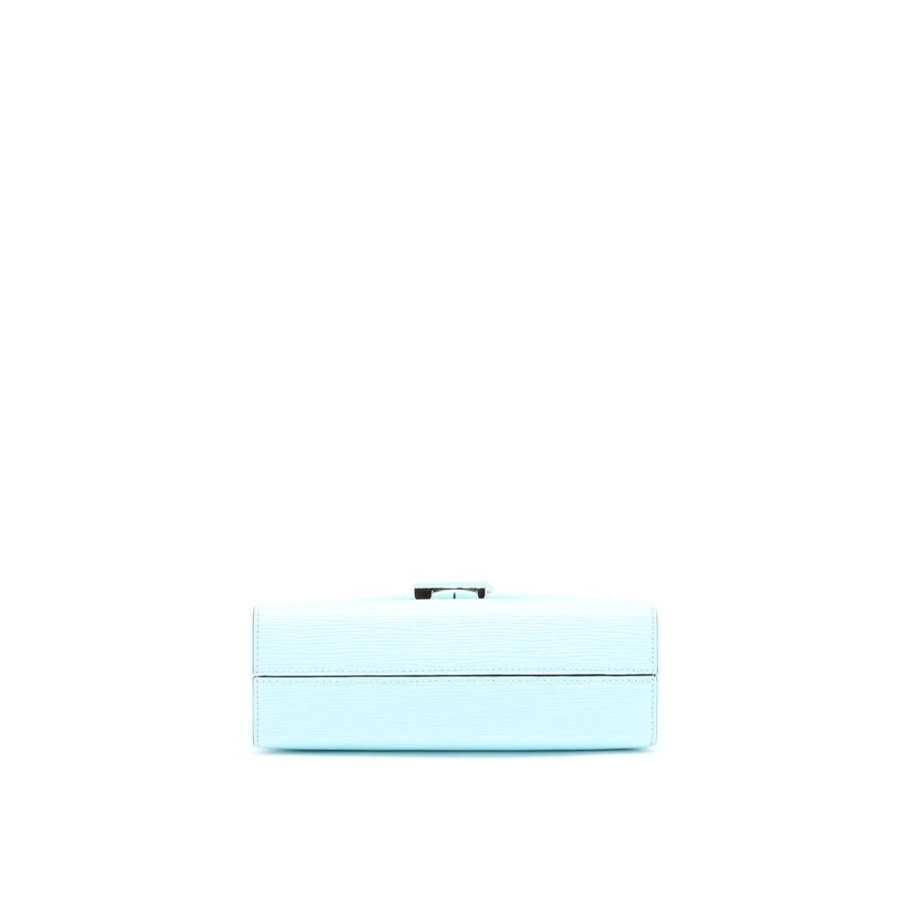 AAA Replica Louis Vuitton LV POCHETTE GRENELLE EPI LIGHT BLUE SHW