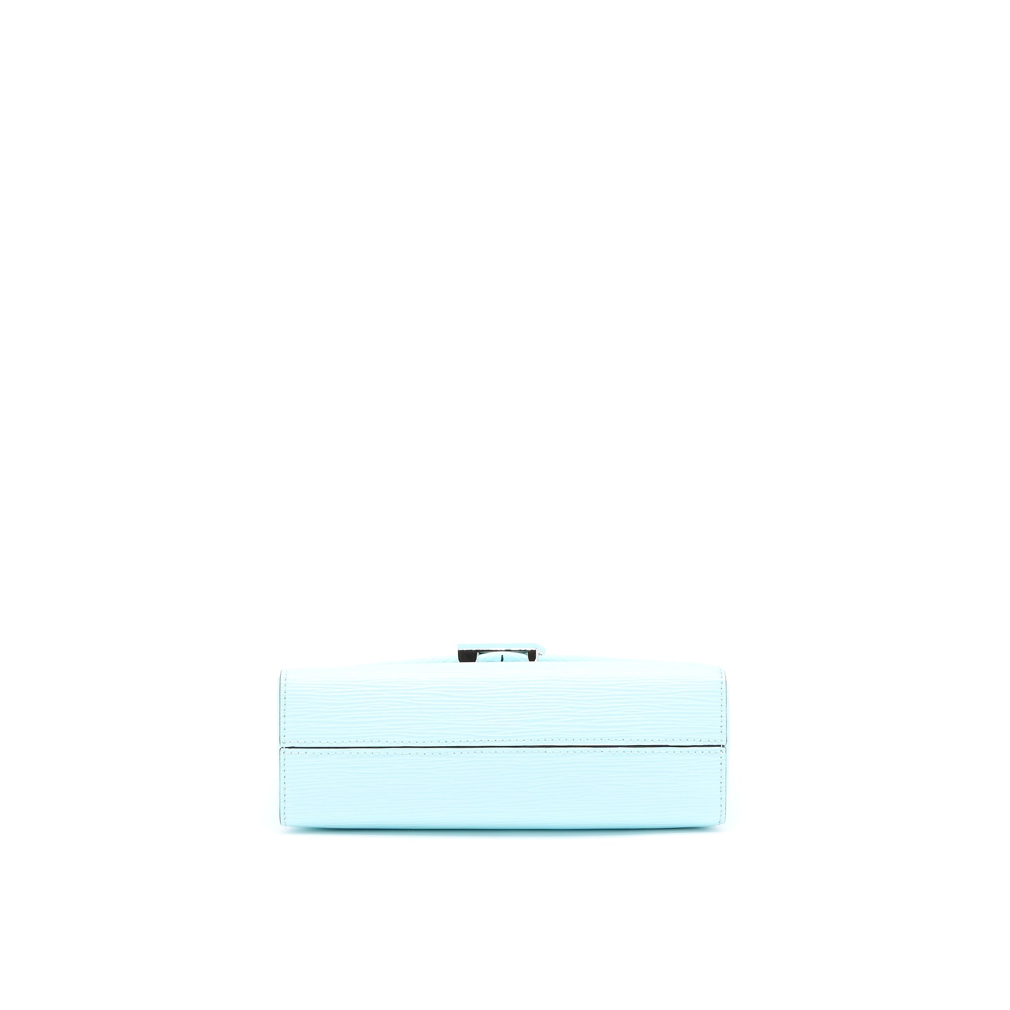 AAA Replica Louis Vuitton LV POCHETTE GRENELLE EPI LIGHT BLUE SHW