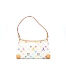 AAA Replica Louis Vuitton LV VINTAGE ELIZA SHOULDER BAG WHITE/MULTICOLOUR GHW