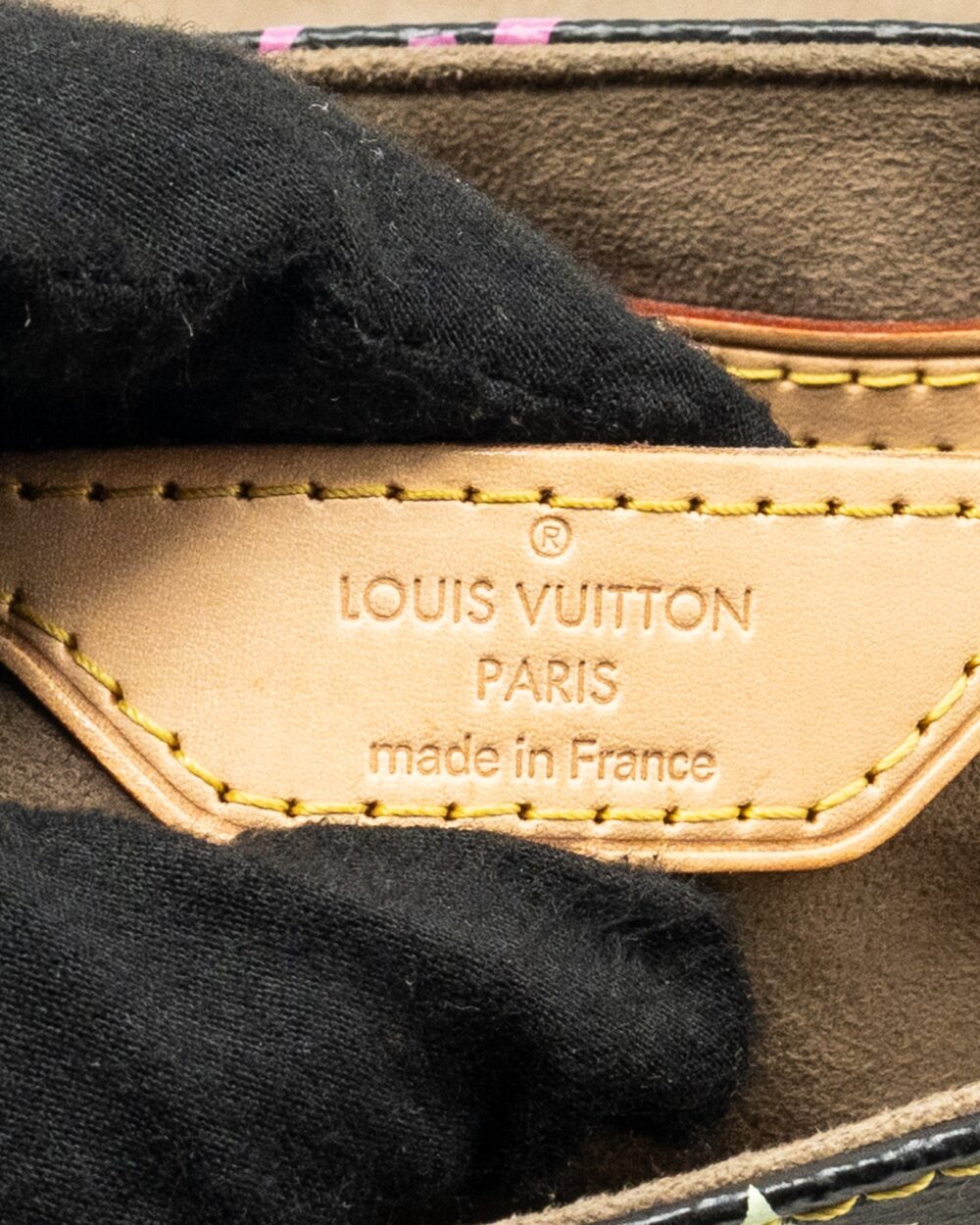 AAA Replica Louis Vuitton LV VINTAGE SHOULDER BAG BLACK/MULTICOLOUR MONOGRAM CANVAS GHW