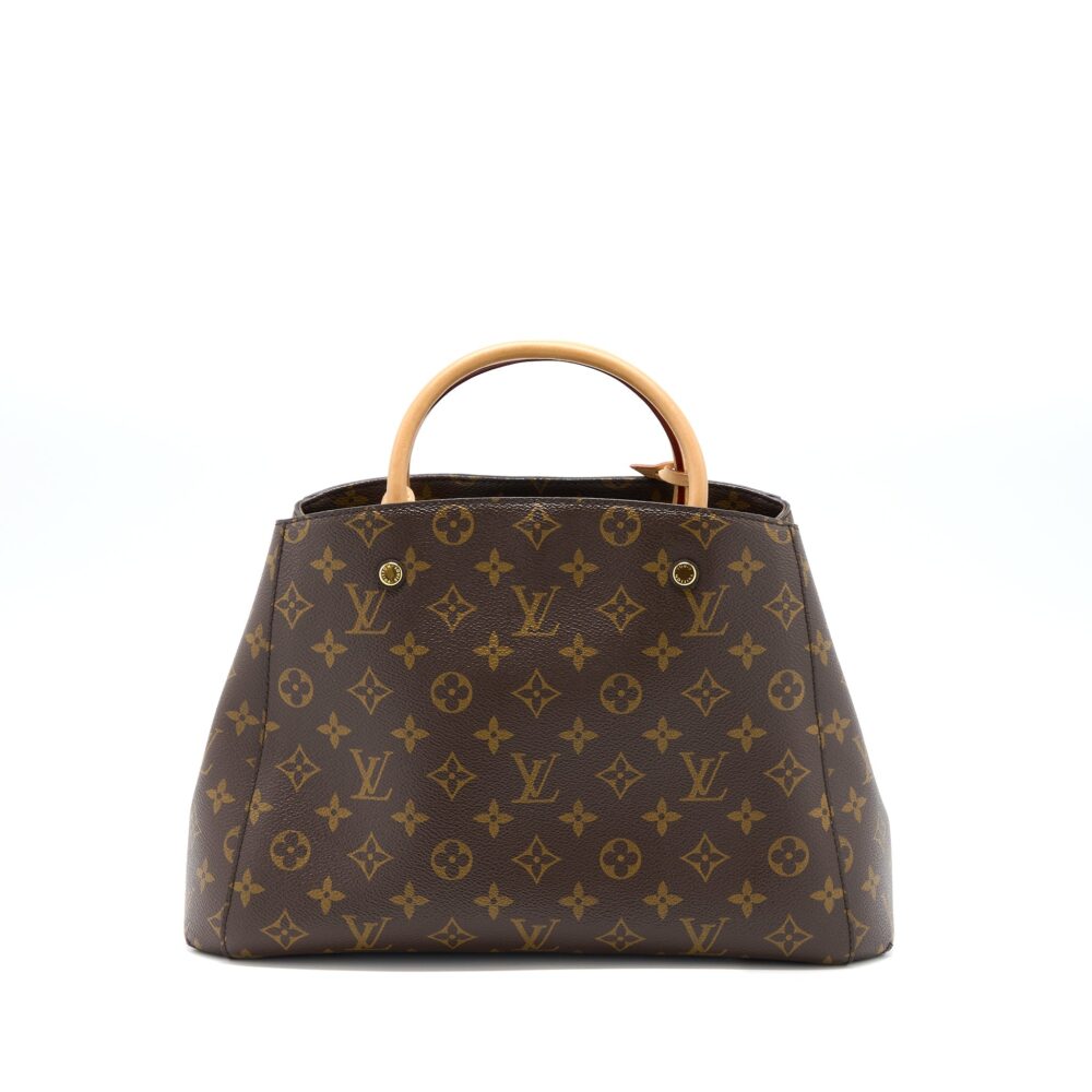 AAA Replica Louis Vuitton LV MONTAIGNE MM MONOGRAM CANVAS GHW