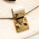 AAA Replica Louis Vuitton LV POCHETTE MÉTIS EAST WEST MONOGRAM EMPREINTE LEATHER CREAM GHW