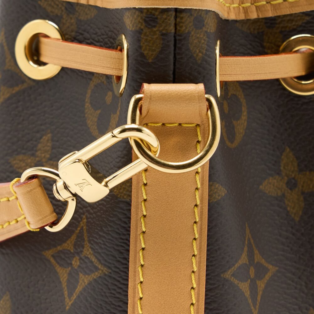 AAA Replica Louis Vuitton LV NANO NOE MONOGRAM CANVAS GHW (NEW VERSION)