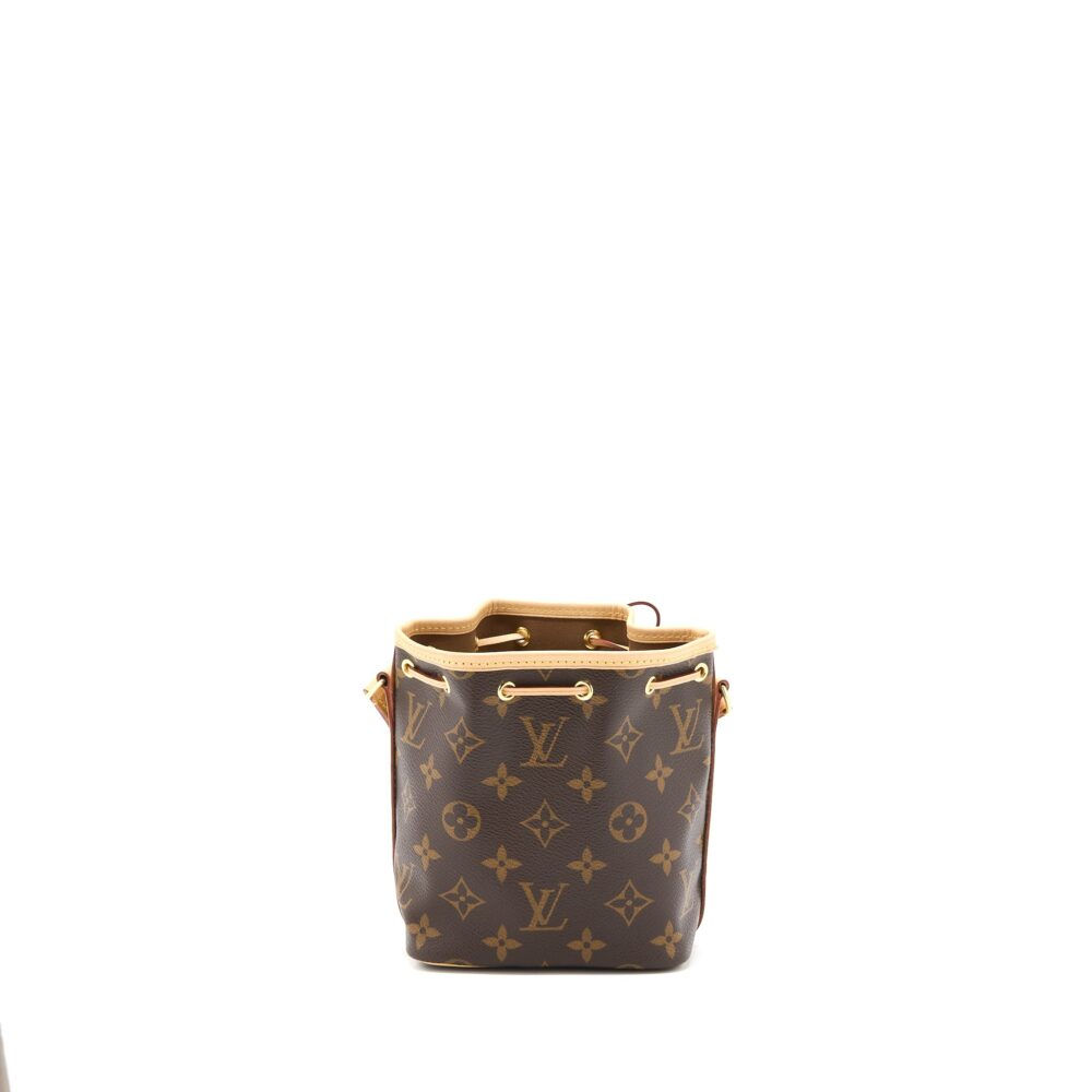 AAA Replica Louis Vuitton LV NANO NOE MONOGRAM CANVAS GHW
