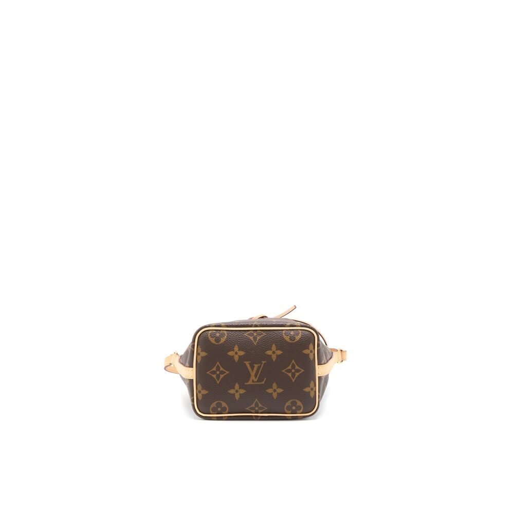 AAA Replica Louis Vuitton LV NANO NOE MONOGRAM CANVAS GHW