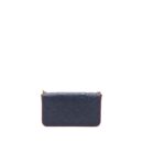 AAA Replica Louis Vuitton LV FELICIE POCHETTE MONOGRAM EMPREINTE NAVY GHW