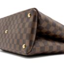 AAA Replica Louis Vuitton LV TOP HANDLE CROSSBODY BAG DAMIER EBENE GHW