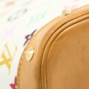 AAA Replica Louis Vuitton LV ALMA BAG MONOGRAM CANVAS WHITE/MULTICOLOURED GHW
