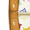 AAA Replica Louis Vuitton LV ALMA BAG MONOGRAM CANVAS WHITE/MULTICOLOURED GHW