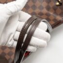 AAA Replica Louis Vuitton LV NEVERFULL GM DAMIER EBENE WITH GHW