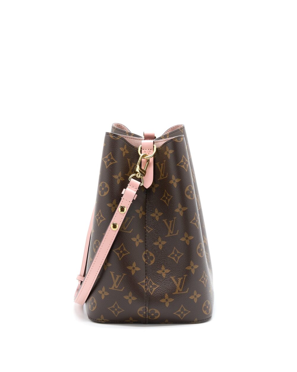 AAA Replica Louis Vuitton LV NEONOE MONOGRAM CANVAS ROSE POUDRE GHW (NEW VERSION)