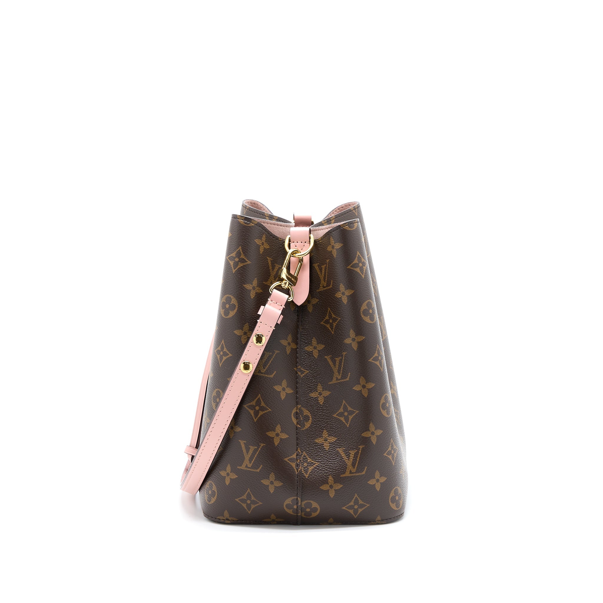 AAA Replica Louis Vuitton LV NEONOE MONOGRAM CANVAS ROSE POUDRE GHW (NEW VERSION)