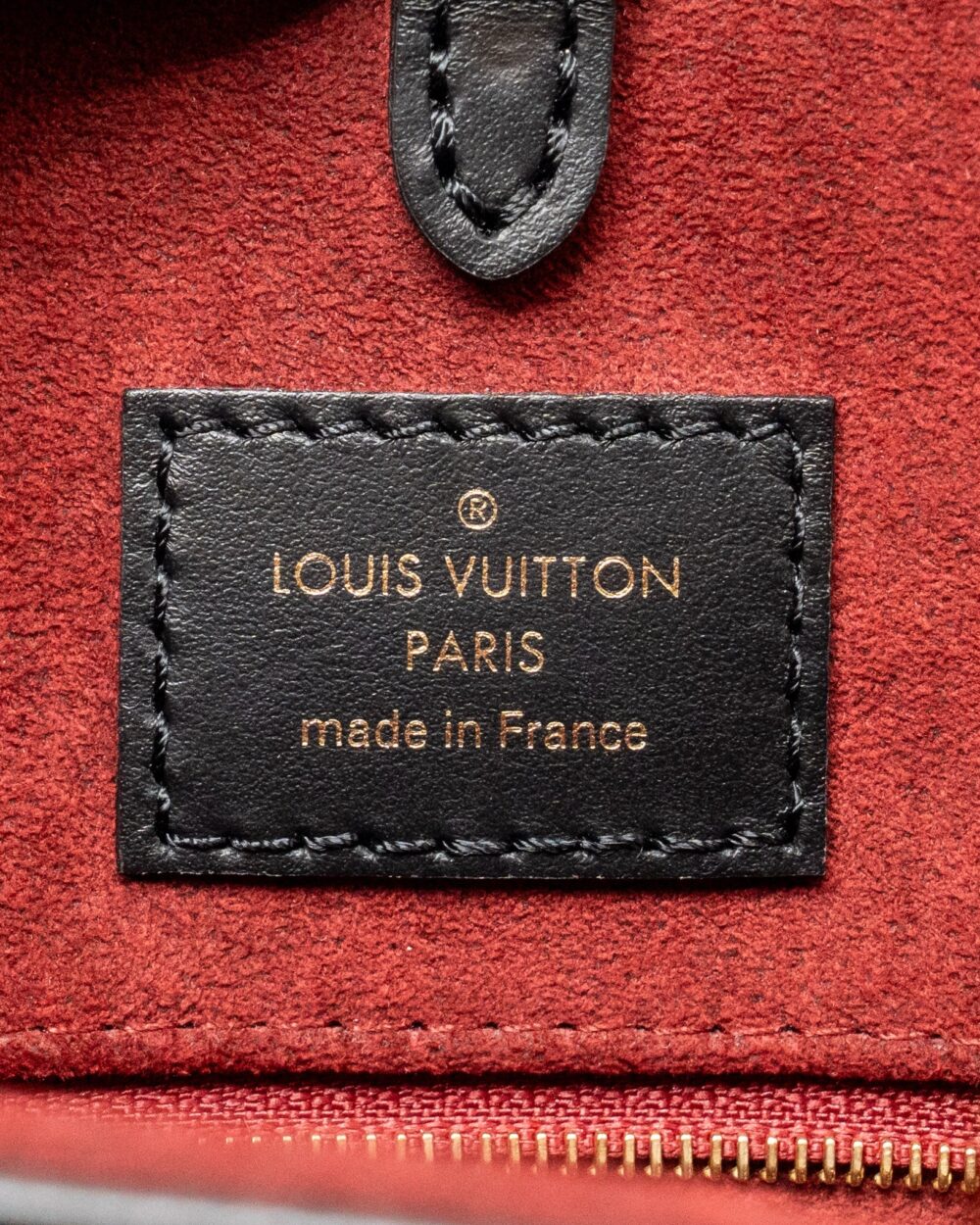 AAA Replica Louis Vuitton LV ONTHEGO MM MONOGRAM EMPREINTE LEATHER BLACK/BEIGE GHW