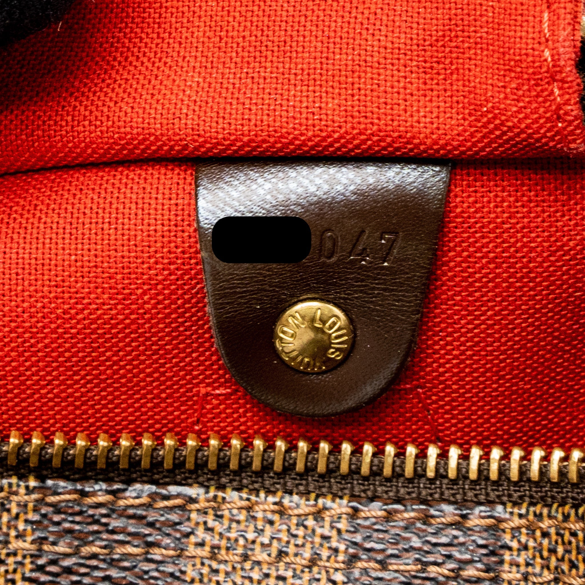 AAA Replica Louis Vuitton LV SPEEDY 30 DAMIER EBENE CANVAS GHW