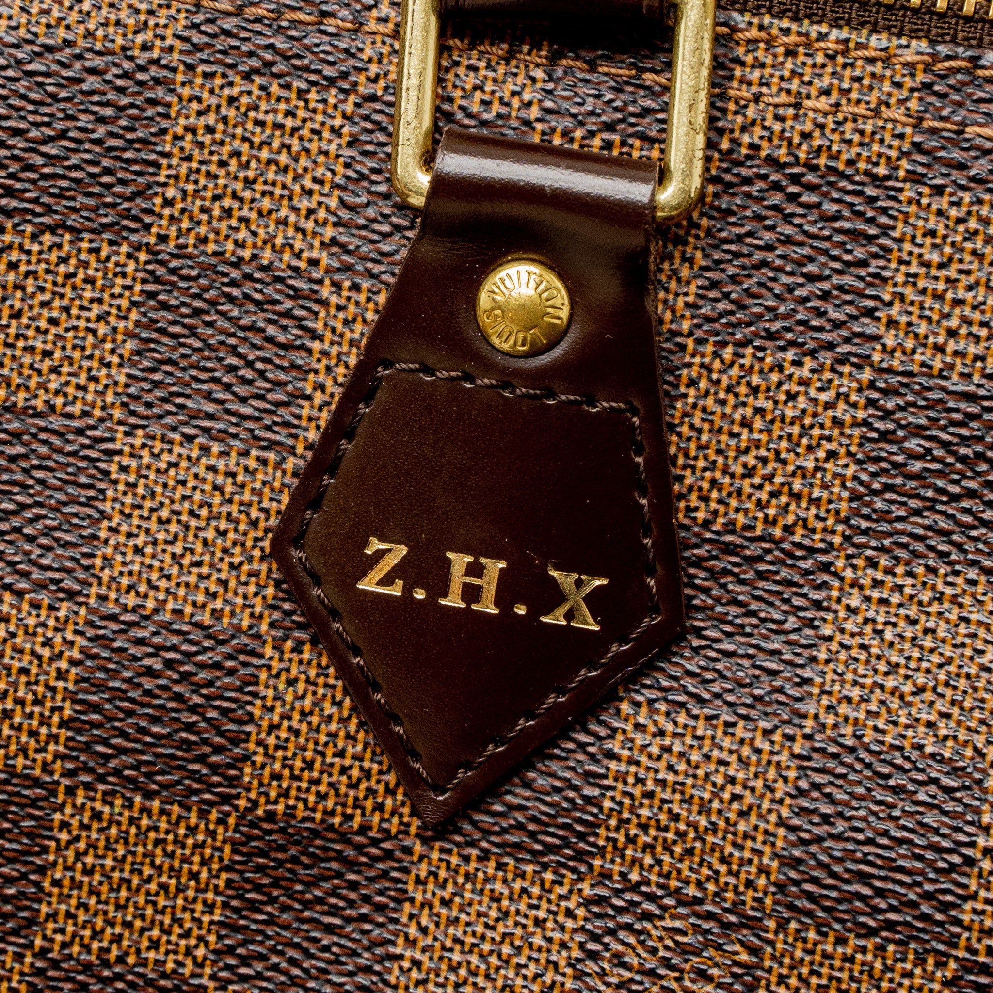 AAA Replica Louis Vuitton LV SPEEDY 30 DAMIER EBENE CANVAS GHW