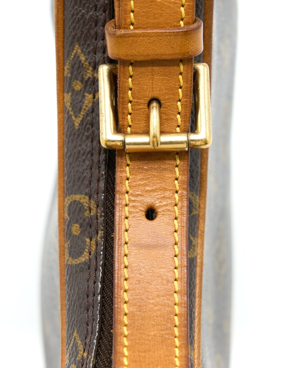 AAA Replica Louis Vuitton LV VINTAGE SHOULDER BAG MONOGRAM CANVAS GHW