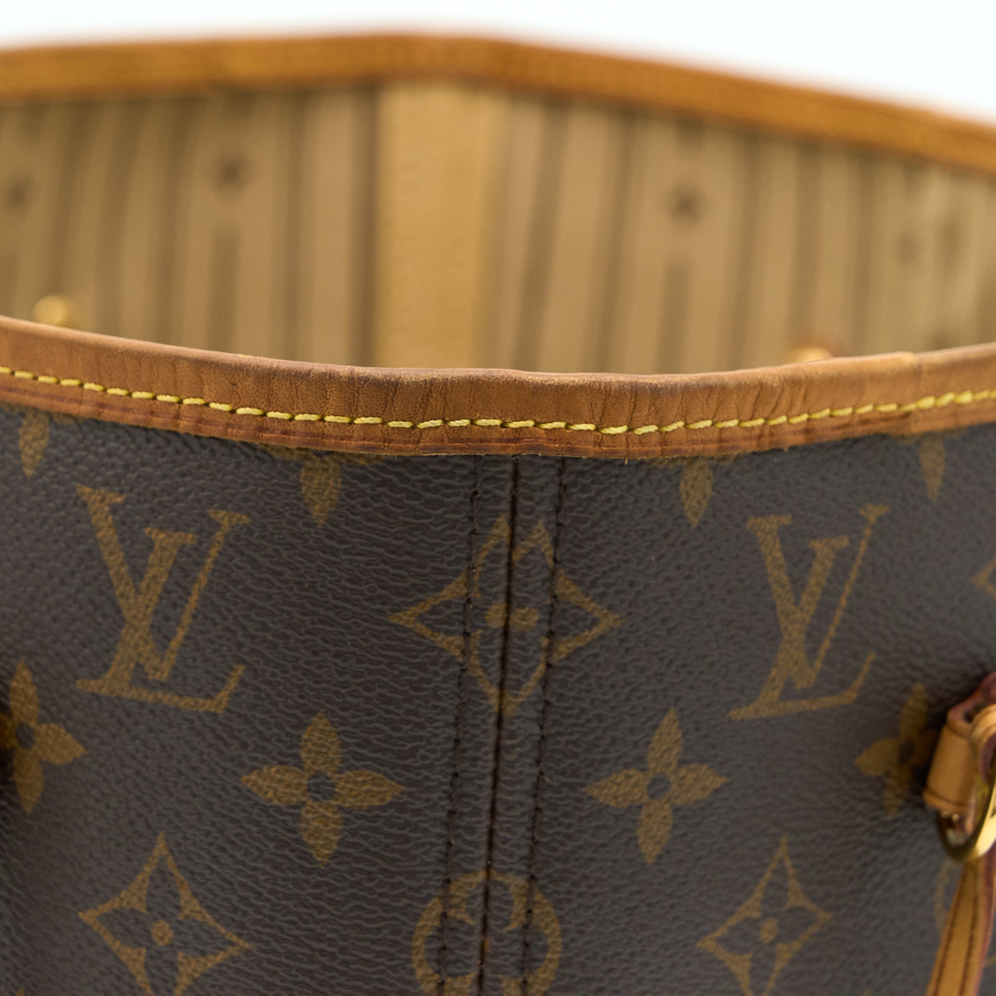 AAA Replica Louis Vuitton LV NEVERFULL MM MONOGRAM CANVAS GHW