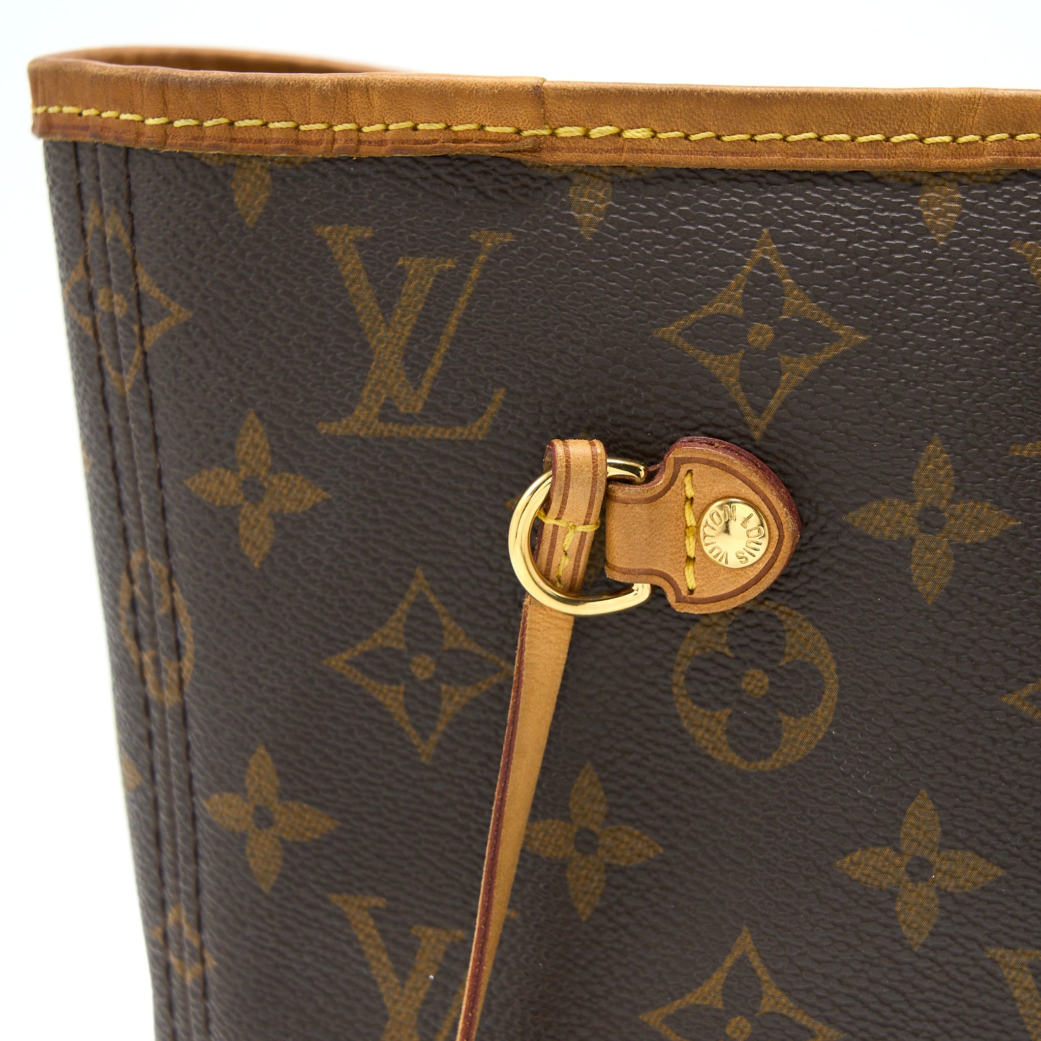 AAA Replica Louis Vuitton LV NEVERFULL MM MONOGRAM CANVAS GHW