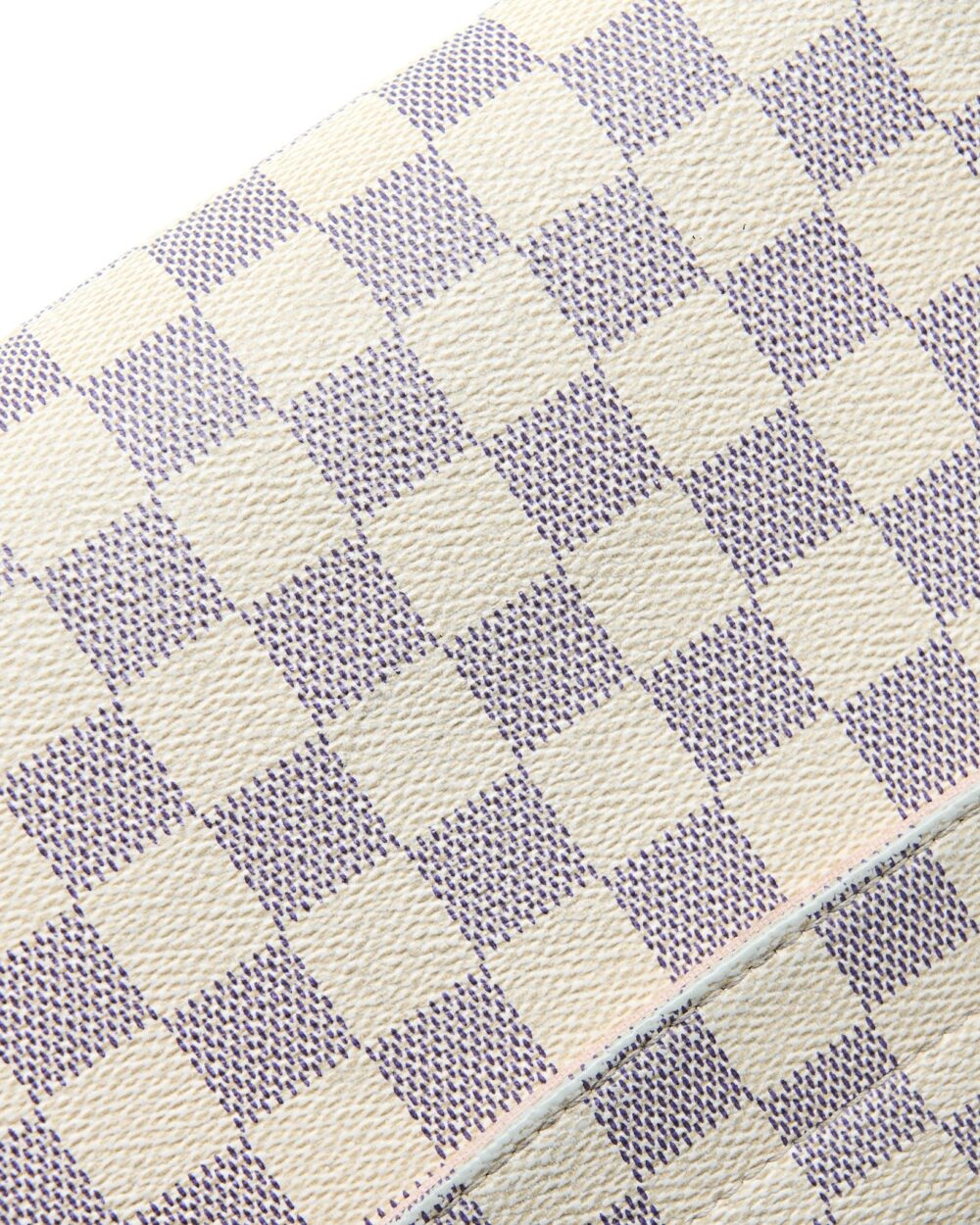 AAA Replica Louis Vuitton LV CROISETTE BAG DAMIER AZUR CANVAS GHW