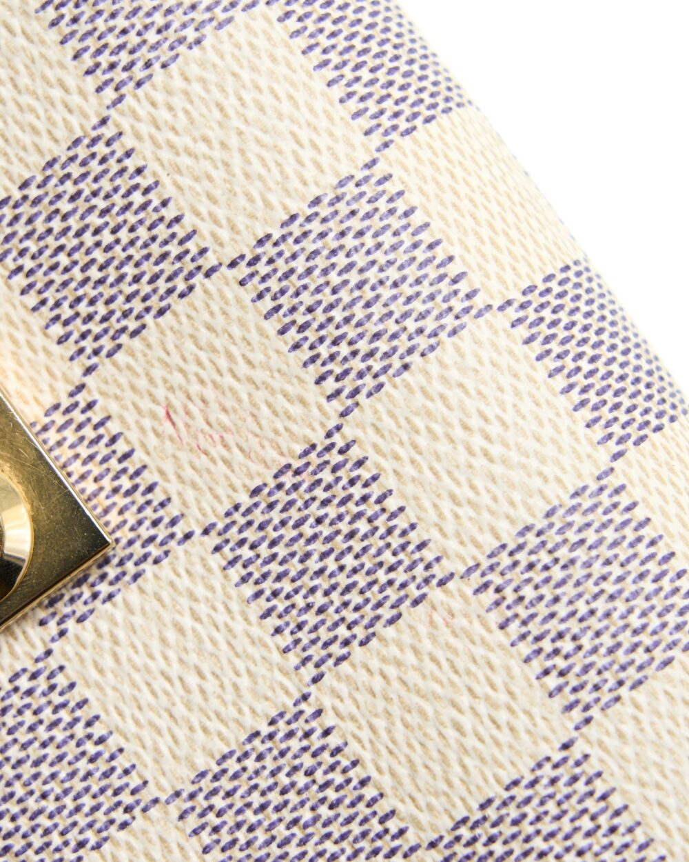 AAA Replica Louis Vuitton LV CROISETTE BAG DAMIER AZUR CANVAS GHW