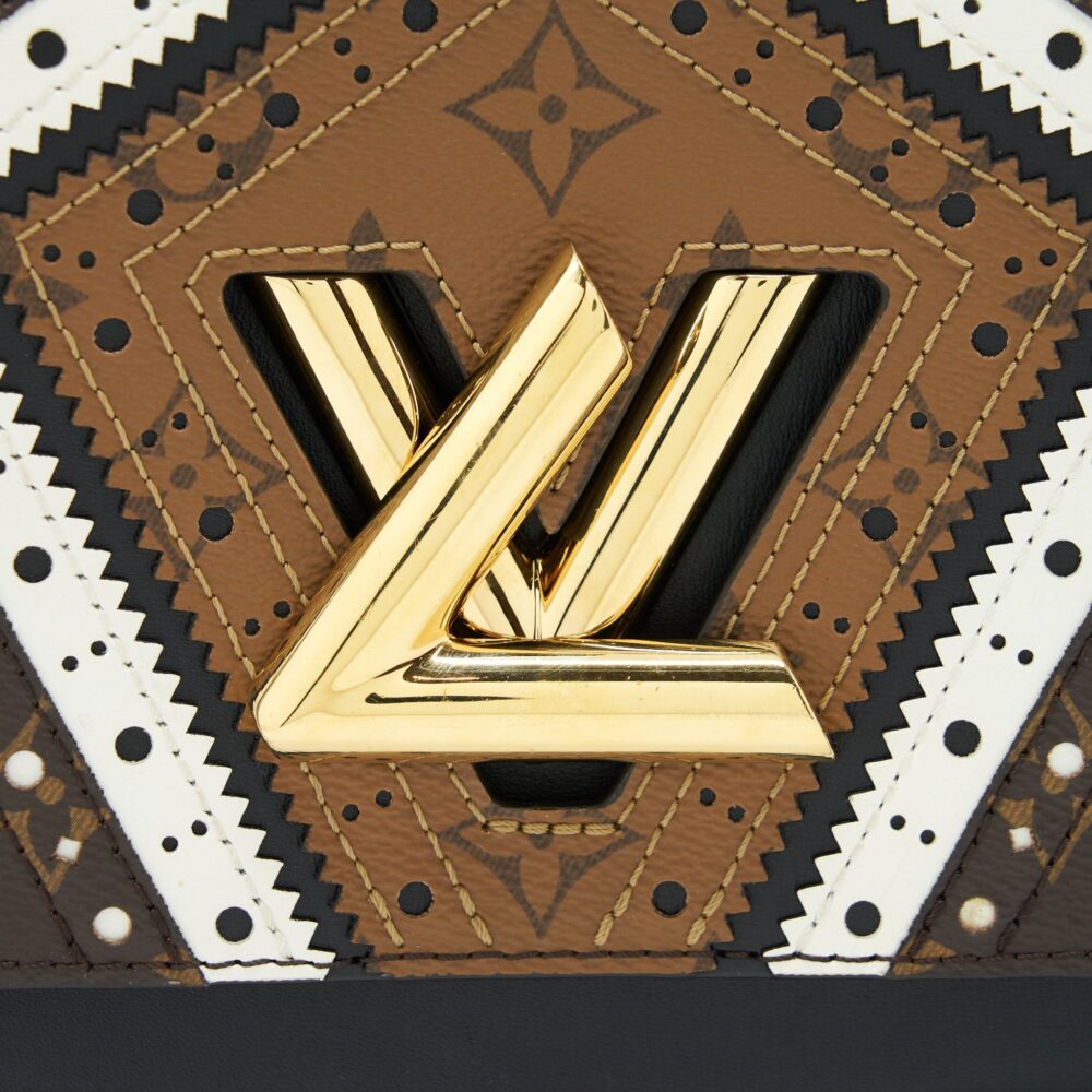 AAA Replica Louis Vuitton LV TWIST MM MONOGRAM CANVAS/MULTICOLOR GHW