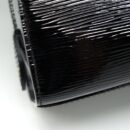 AAA Replica Louis Vuitton LV BOWLING BAG EPI PATENT BLACK