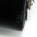 AAA Replica Louis Vuitton LV BOWLING BAG EPI PATENT BLACK