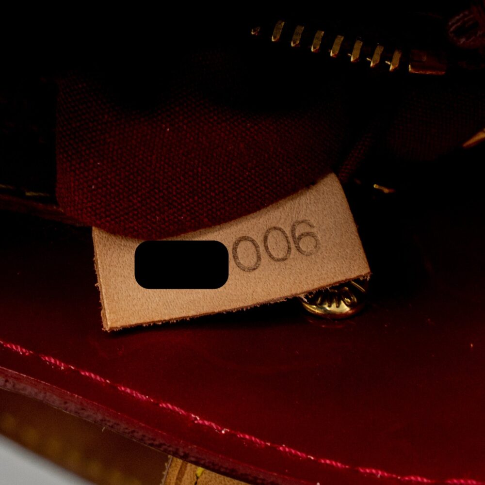 AAA Replica Louis Vuitton LV VERNICE CATALINA BB TOTE BAG PATENT RED GHW