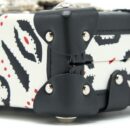AAA Replica Louis Vuitton LV PETIT MALLET LIMITED EDITION BLACK / WHITE SHW