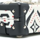AAA Replica Louis Vuitton LV PETIT MALLET LIMITED EDITION BLACK / WHITE SHW