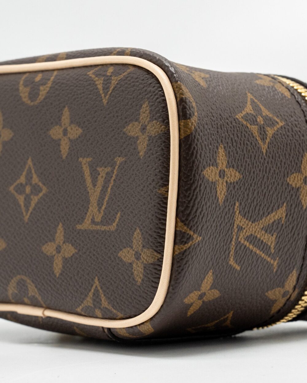 AAA Replica Louis Vuitton LV NICE NANO MONOGRAM CANVAS GHW