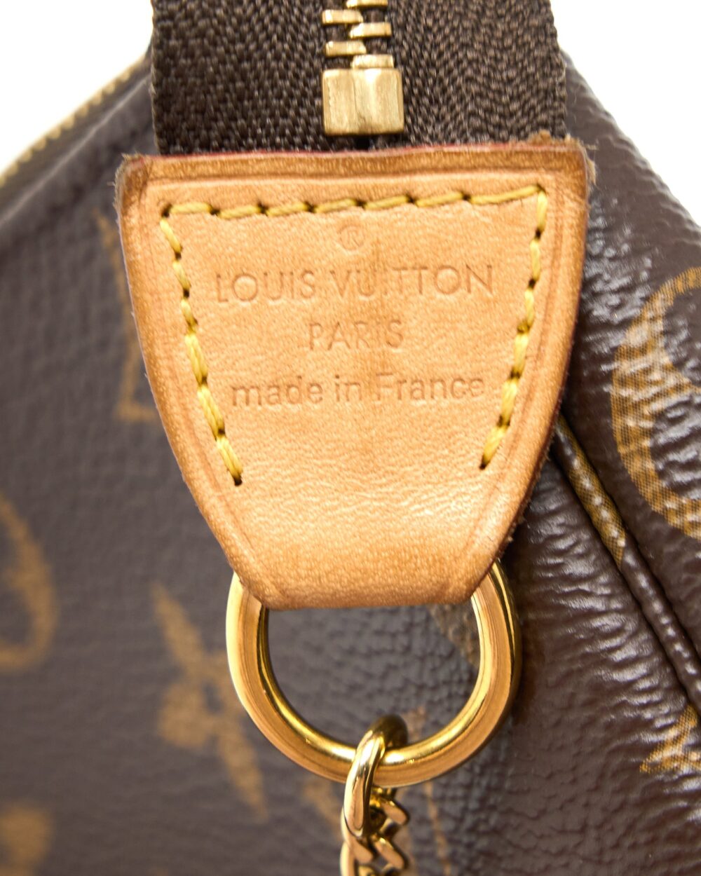 AAA Replica Louis Vuitton LV MINI POCHETTE ACCESSORIES MONOGRAM CANVAS GHW