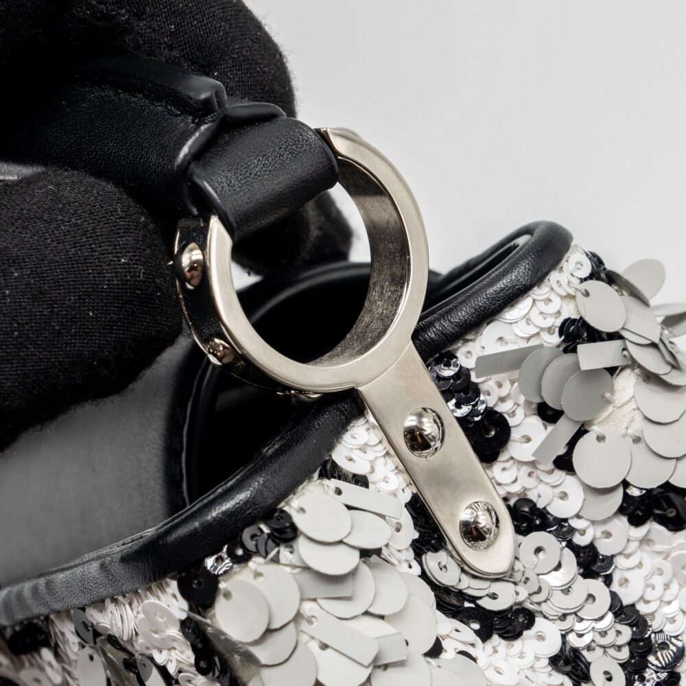 AAA Replica Louis Vuitton LV CAPUCINES MINI LIMITED EDITION SUQUIN / LEATHER MULTICOLOUR BLACK SHW
