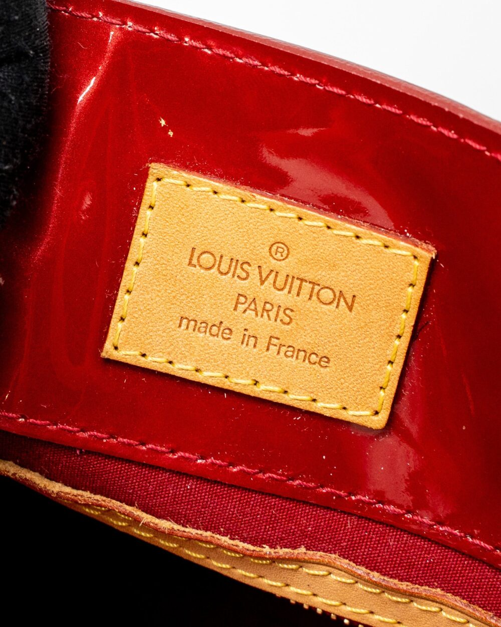 AAA Replica Louis Vuitton LV VERNICE CATALINA BB TOTE BAG PATENT RED GHW