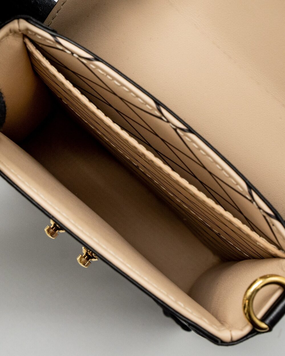 AAA Replica Louis Vuitton LV VERTICAL TRUNK POCHETTE MONOGRAM CANVAS GHW