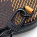 AAA Replica Louis Vuitton LV NIGO AMAZONE SLING BAG DAMIER EBENE CANVAS BROWN BLACK HARDWARE