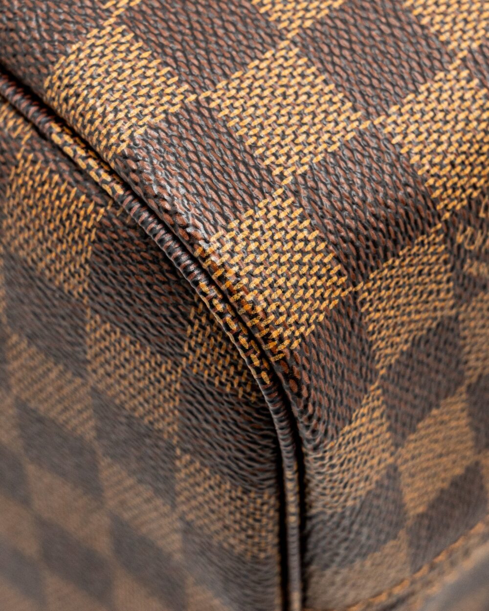 AAA Replica Louis Vuitton LV NEVERFULL MM DAMIER EBENE CANVAS GHW