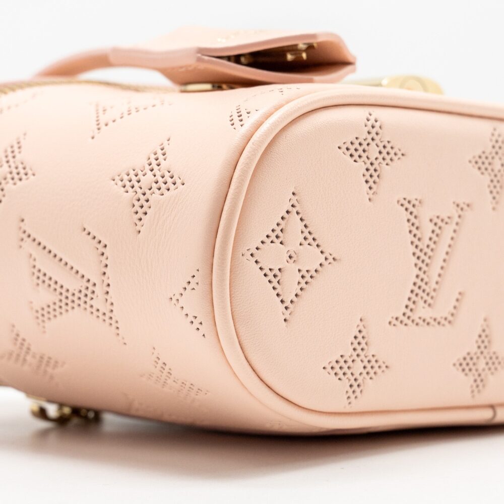 AAA Replica Louis Vuitton LV VANITY POUCH CALFSKIN ROSE JASMIN PINK LGHW