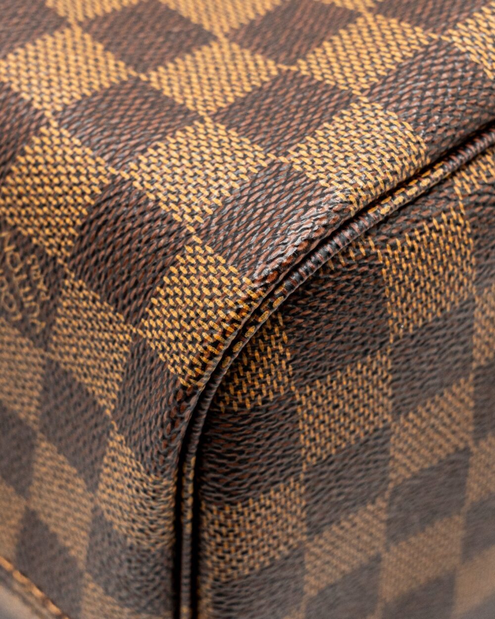 AAA Replica Louis Vuitton LV NEVERFULL MM DAMIER EBENE CANVAS GHW