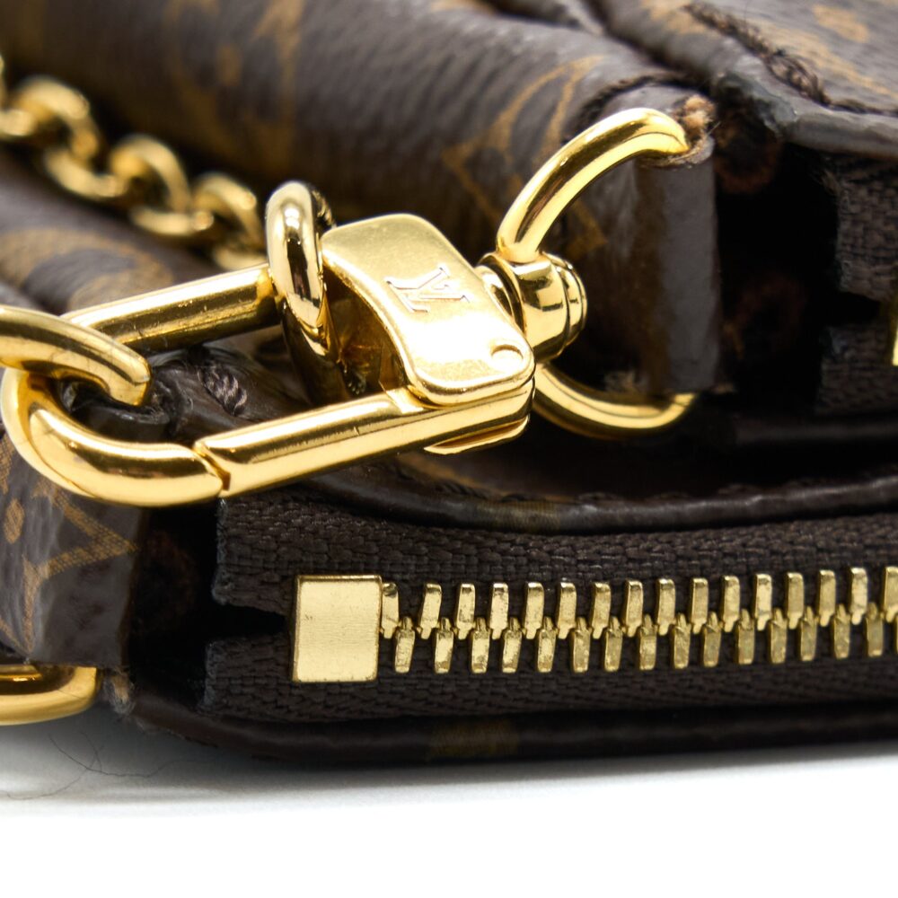 AAA Replica Louis Vuitton LV MULTI POCHETTE LIMITED EDITION MONOGRAM CANVAS MULTICOLOUR GHW