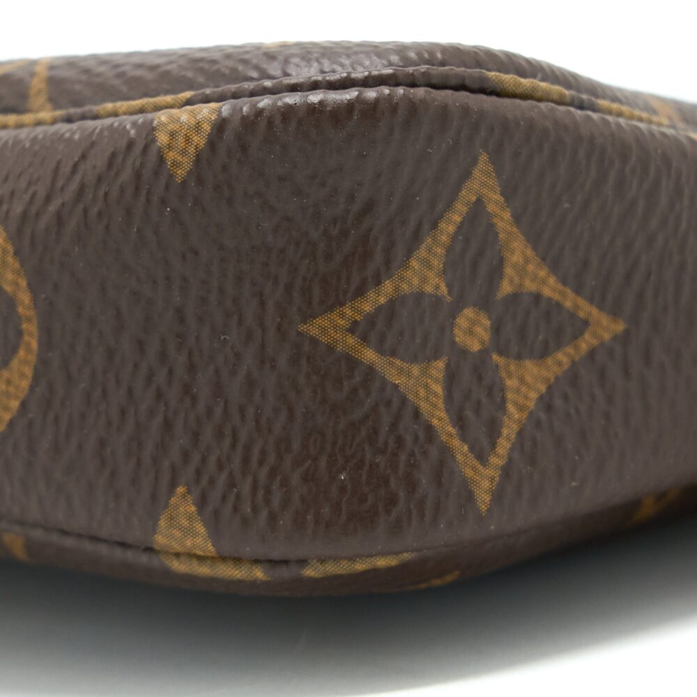 AAA Replica Louis Vuitton LV MINI POCHETTE MONOGRAM CANVAS GHW
