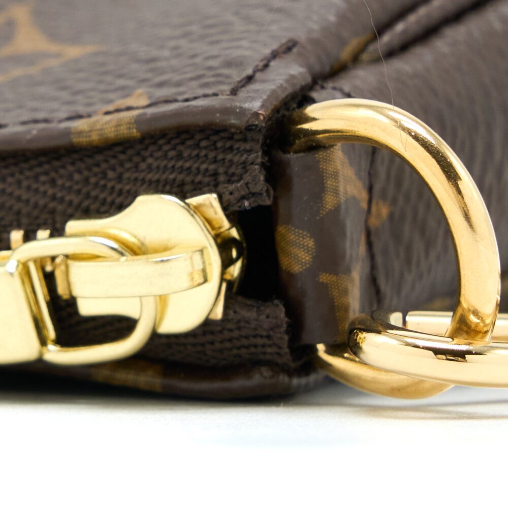 AAA Replica Louis Vuitton LV MINI POCHETTE MONOGRAM CANVAS GHW