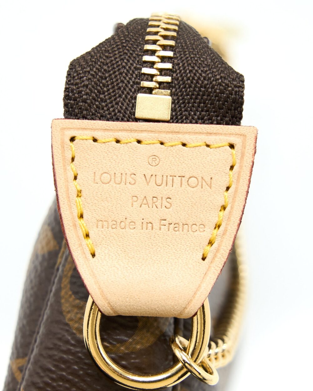AAA Replica Louis Vuitton LV MINI POCHETTE MONOGRAM CANVAS GHW