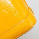 AAA Replica Louis Vuitton LV ALMA BB PATENT YELLOW LGHW