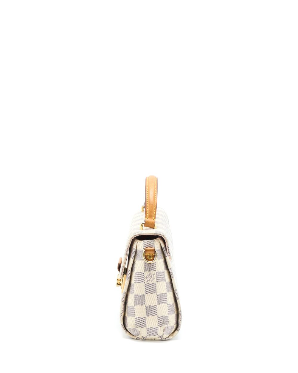 AAA Replica Louis Vuitton LV CROISETTE BAG DAMIER AZUR CANVAS GHW
