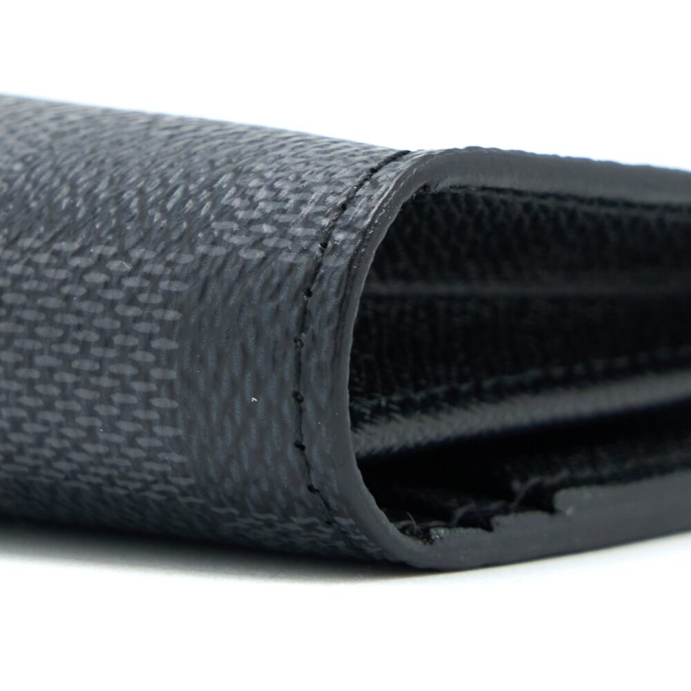 AAA Replica Louis Vuitton LV BRAZZA WALLET DAMIER GRAPHITE CANVAS