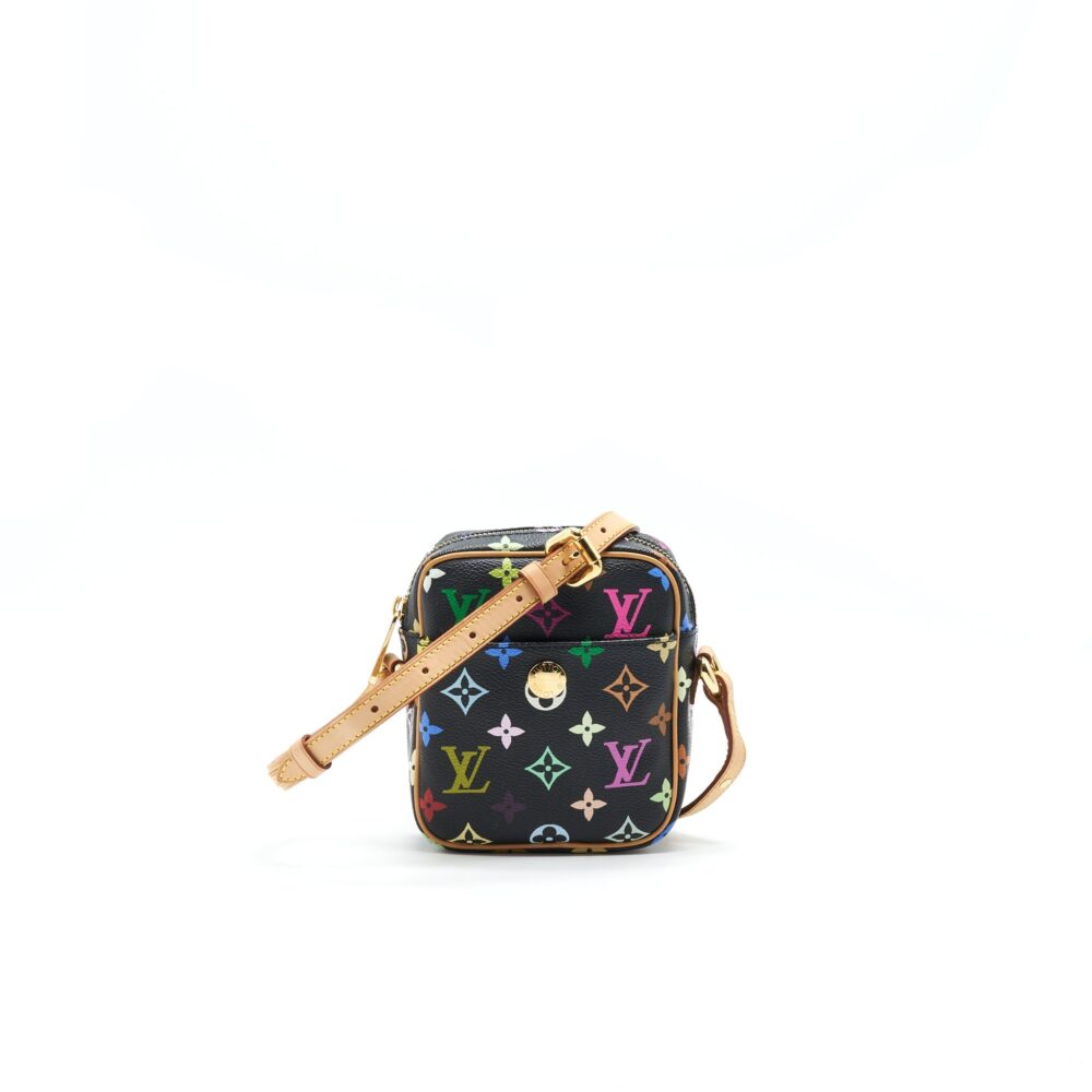 AAA Replica Louis Vuitton LV RIFT CROSSBODY BAG IN BLACK MULTICOLOR