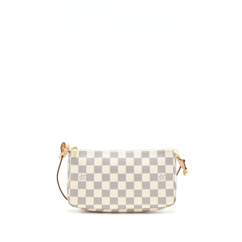 AAA Replica Louis Vuitton LV POCHETTE ACCESSORIES DAMIER AZUR CANVAS